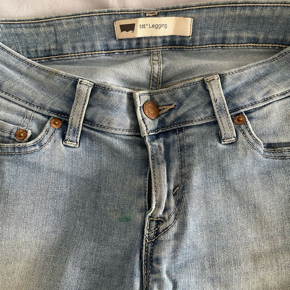 Levi 535 Leggings silver tab